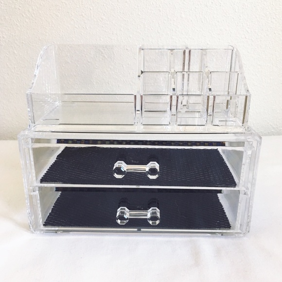 New 2pc Cosmetics Organizer - Picture 2 of 6